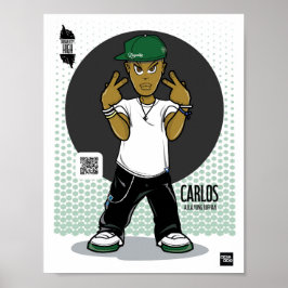 Urban City High Carlos a.k.a. Yung Ruffian affisch