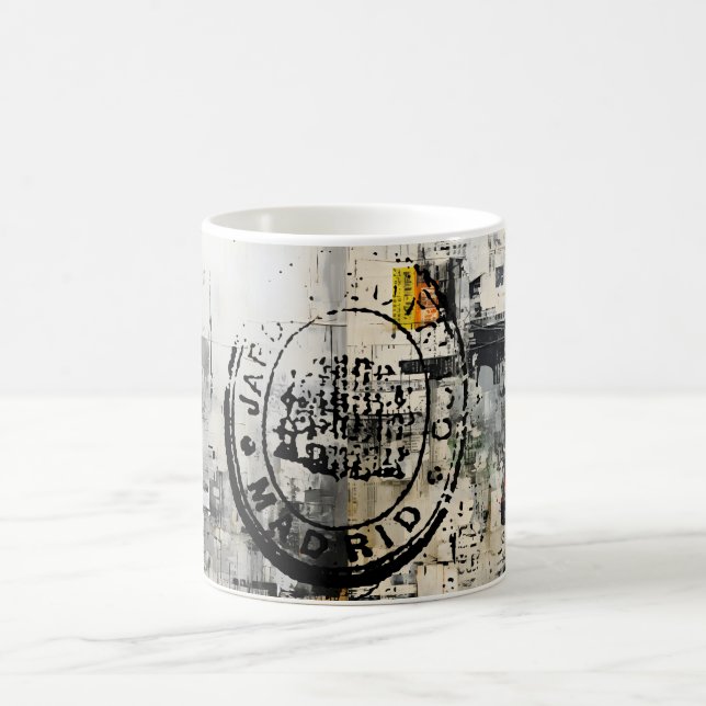 Urban City Library Stamp Mug Holiday Kaffemugg (Center)