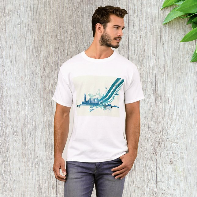 Urban Cityscape Manar T-Shirt (Skapare uppladdad)