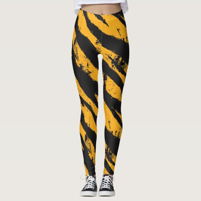 Urban Classic Tiger Rand Leggings (Framsida)