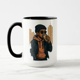 Urban Coffee Vibes - Chill Streetwear & Lifestyle Mugg