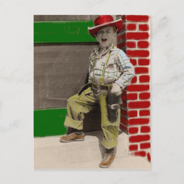 urban cowboy vykort (Framsida)