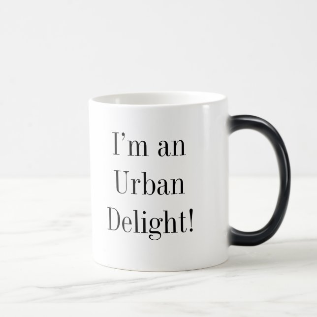 Urban Delight-citat Magisk Mugg (Höger)