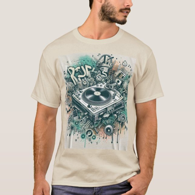 Urban DJ Vibes Tee (Framsida)
