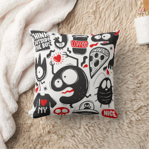Urban Doodle Kaos Kudde