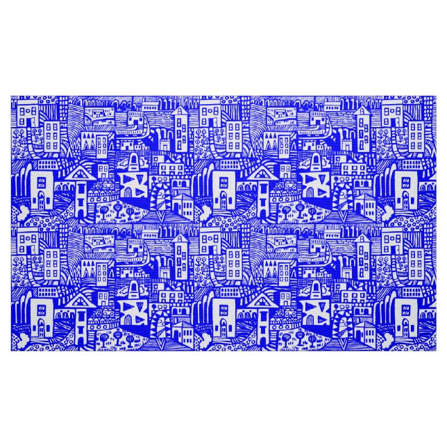 Urban Dream - Blue Tyg (Fat Quarter)