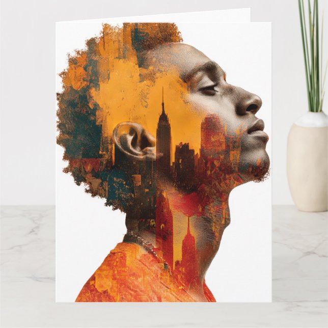 Urban Dreams Birthday Card Kort (Framsida)