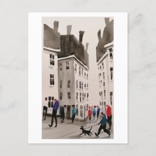 Urban Dwellers Art Postcard7-vykort Vykort