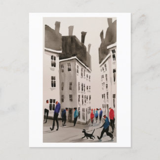 Urban Dwellers Art Postcard7-vykort Vykort