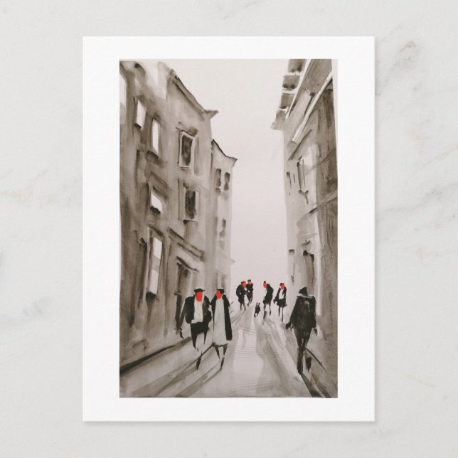 Urban Dwellers Art Postcard 11 Vykort (Framsida)