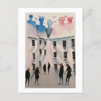 Urban Dwellers Art Postcard 4 Vykort