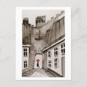 Urban Dwellers Art Postcard 6 Vykort