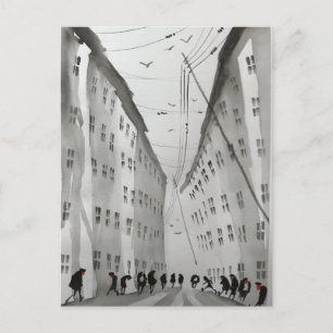 Urban Dwellers Art-vykort Vykort