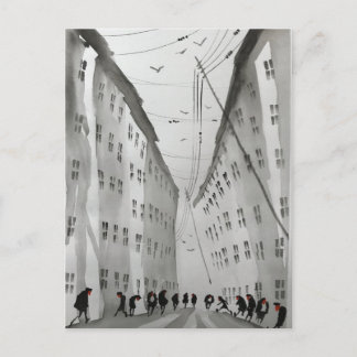 Urban Dwellers Art-vykort Vykort