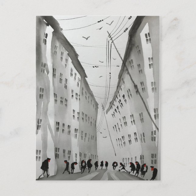 Urban Dwellers Art-vykort Vykort (Framsida)