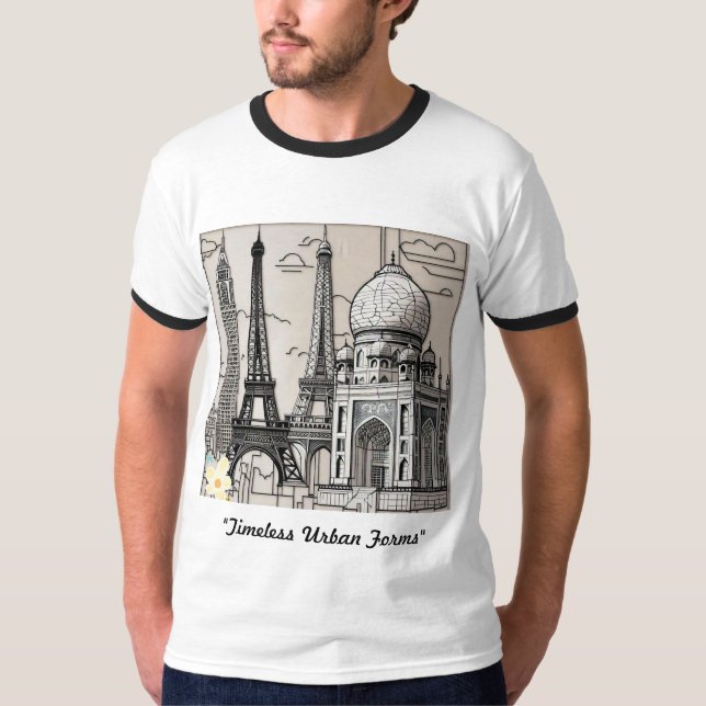 "Urban Echoes" T Shirt (Framsida)