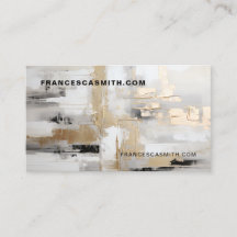 Urban Elegance: Abstrakt Fusion B & W & Guld