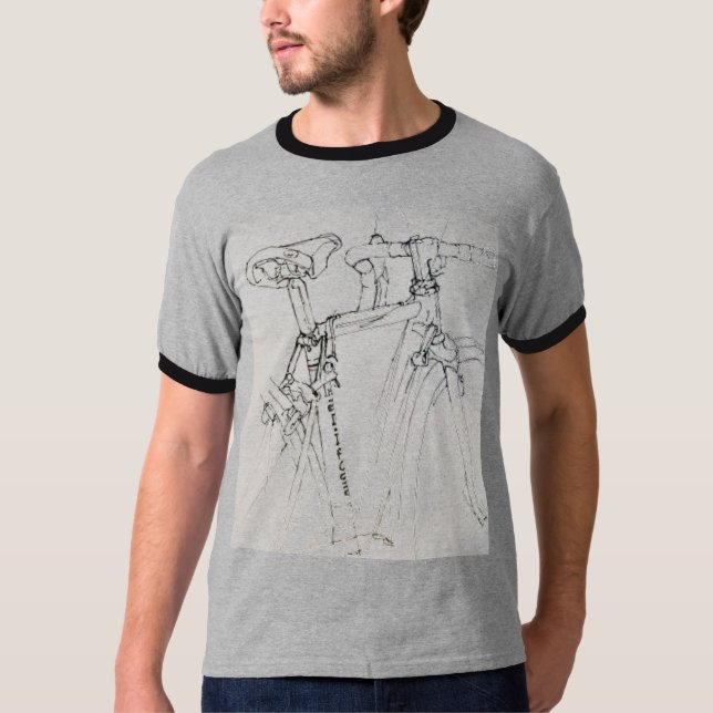 Urban Exodus - jag vill rida min cykel T Shirt (Framsida)