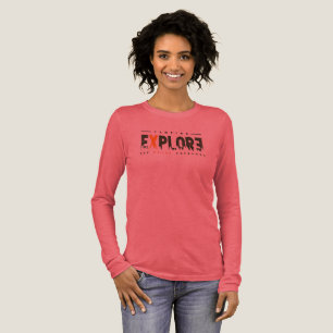 Urban Explorer (Ljust läge) Dam långärmad T Shirt