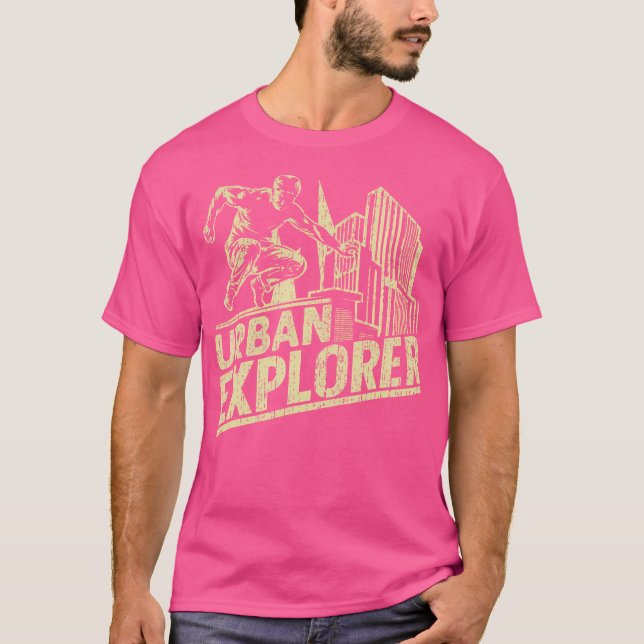 Urban Explorer Parkour T Shirt (Framsida)