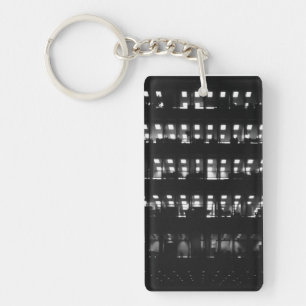 Urban filmar trycket Keychain Nyckelring