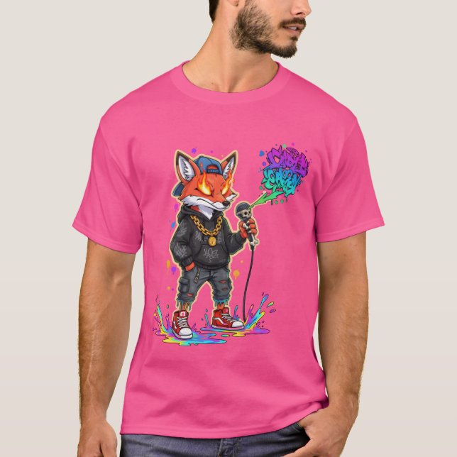Urban Fo Graffiti MC vänner T Shirt (Framsida)