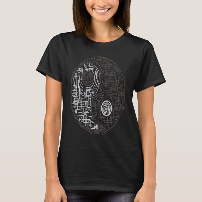 Urban för elbalanssymbol t shirt (Framsida)