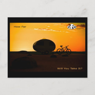Urban Freedom Outlander Mark II Sunset Postcard Vykort