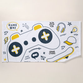 Urban Gamer Beach Towel