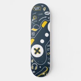 Urban Gamer Mini Skateboard Bräda 18,5 Cm