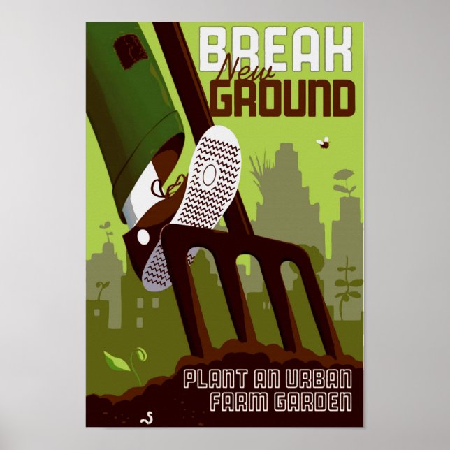 Urban Garden Poster (Framsidan)