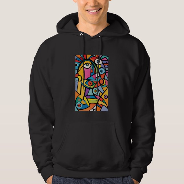 Urban Gaze: Graffiti Vision 2 Hoodie (Framsida)