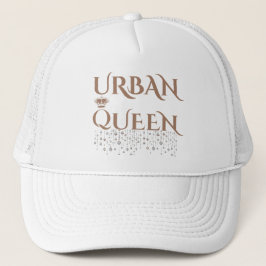 URBAN GEM GRÅ ORANGE NYLON SKUM KVINNLIG KEPS