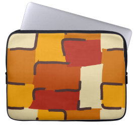Urban Geo | Terra Warm | Hero Mönster Laptop Fodral
