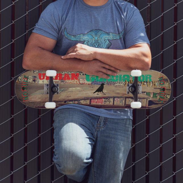 Urban Gladiator Inga Regler Kråka Skateboard (Utomhus 3)
