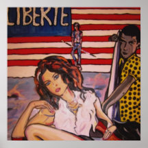 Urban Glamour: Modern PopArt Porträtt