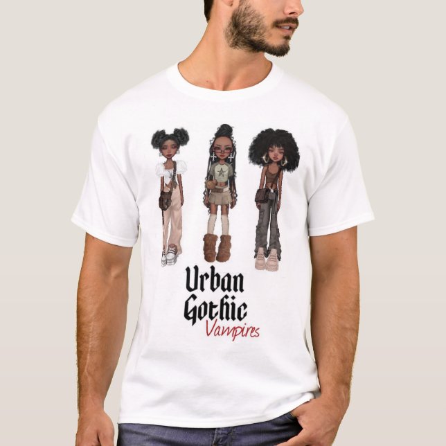 Urban Gothic Vampires Shirt 6 T (Framsida)