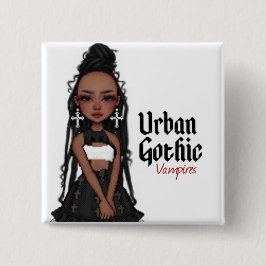 Urban gotiic Vampires Pin 1 Knapp