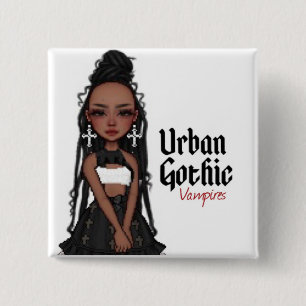 Urban gotiic Vampires Pin 1 Knapp