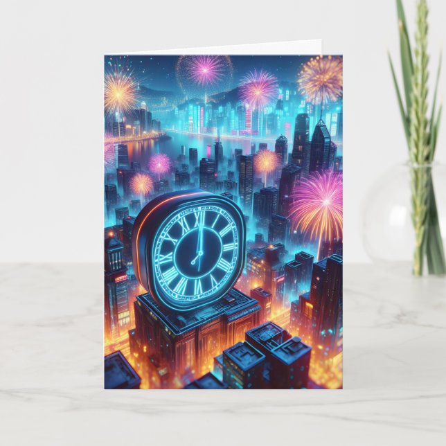 Urban Gott nytt år Helgkort (Framsida)