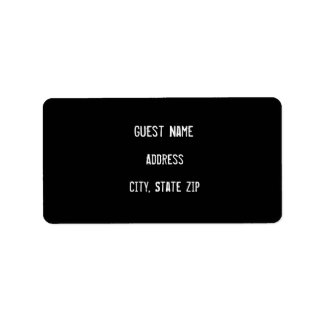 Urban Graffiti Address Label Adressetikett