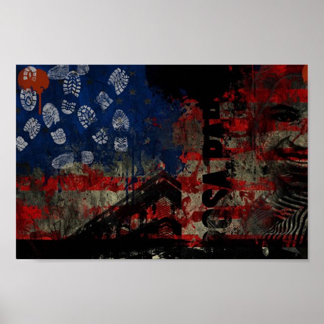 Urban graffiti american Decay poster (Framsidan)