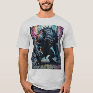 Urban Graffiti Beast T Shirt