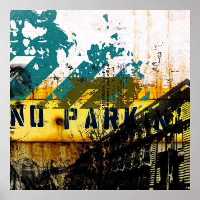 Urban graffiti Decay poster (Framsidan)