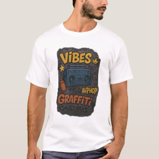 Urban Graffiti Energy – Vibrant Streetwear Art Des T Shirt