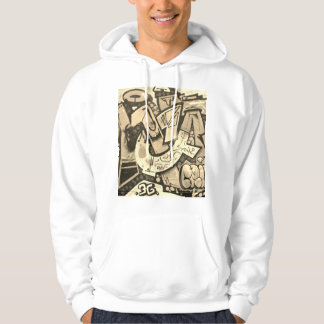 Urban Graffiti Gatukonst Stil hoodie