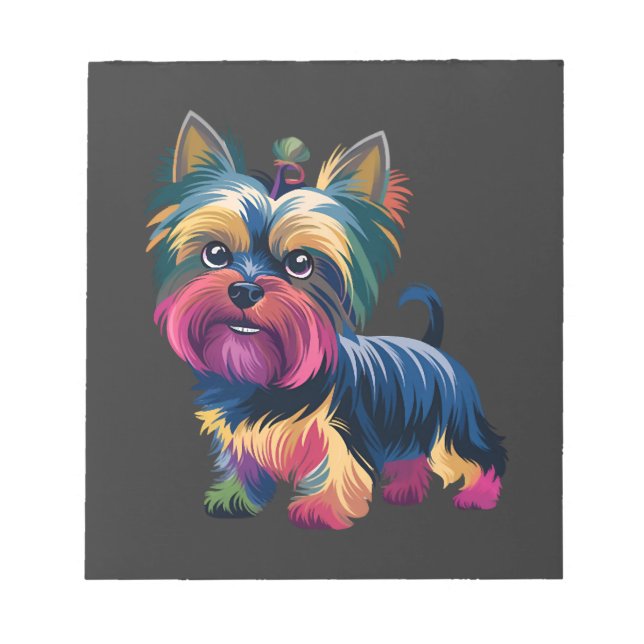 Urban Graffiti Hund Anteckningsblock (Framsida)