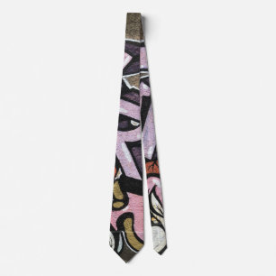 Urban Graffiti Neck Tie Slips