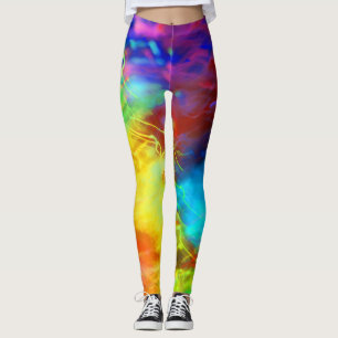 Urban Graffiti Rainbow Färg Colorful Abstrakt Leggings