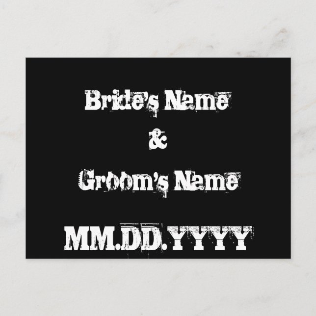 Urban Graffiti Spara vykortet för datum Meddelande Vykort (Framsida)